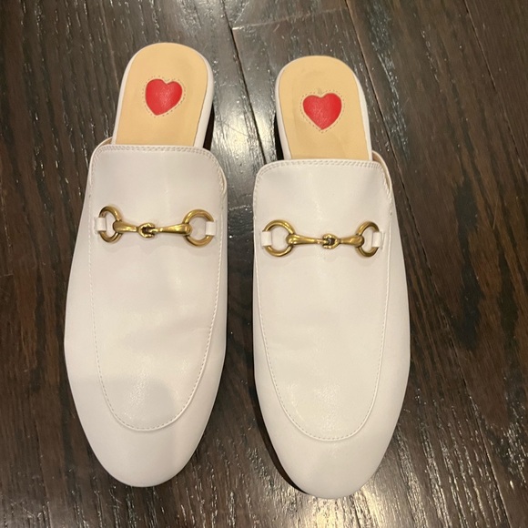 Copy of Gucci White Slides - Picture 1 of 6